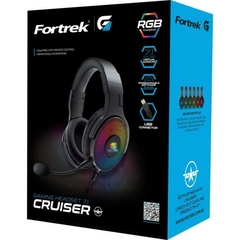 Imagem do Headset Gamer Fortrek Cruiser 7.1 USB RGB Preto