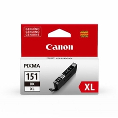 Cartucho de Tinta Canon CLI-151XL BK 11ml 6477B001AA - loja online