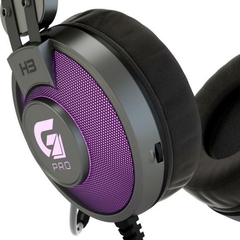 Headset Gamer Fortrek H3 P2 + USB RGB Cinza - loja online