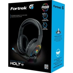 Headset Gamer Fortrek Holt P2 + USB RGB Preto - Alternativa -  Cartuchos de toner e Impressoras