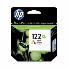 Cartucho de Tinta HP 122XL Colorido CH564HB - loja online