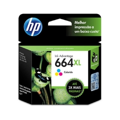 Cartucho de Tinta HP 664XL Color F6V30AB - comprar online