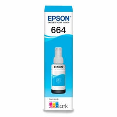 Refil de Tinta Epson Ciano 70ml T664220-AL - Alternativa -  Cartuchos de toner e Impressoras