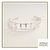 Bracelete Duplo com Detalhe - Banhado a Prata - comprar online