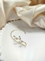 Ear Cuff de Encaixe com Zircônia - Ouro 18k