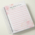 Planner Devocional Feminino Floral Rosa - loja online