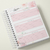 Planner Devocional Feminino Floral Rosa