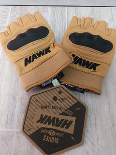 GUANTE HAWK ARMY CAMEL SHORT FINGER M