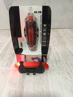 LUZ ROJA TRASERA BICI (USB)