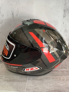 CASCO NZI TRENDY OVERTAKING + VISOR DE REPUESTO (ROJO) L