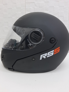 CASCO REBATIBLE HAWK RS5 VECTOR NEGRO MATE L - MOTO LIBRA