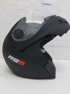 CASCO REBATIBLE HAWK RS5 VECTOR NEGRO MATE L