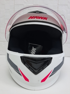 CASCO INTEGRAL RS1F BLANCO/FUGSIA MATE GRAFICO S - comprar online