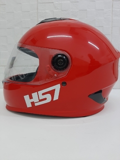 CASCO INTEGRAL HALCON H57 ROJO BRILLANTE L en internet