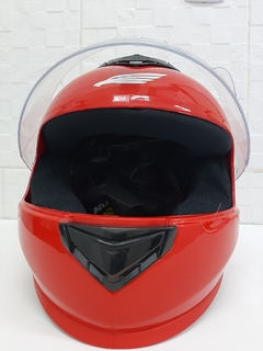 CASCO INTEGRAL HALCON H57 ROJO BRILLANTE L - comprar online