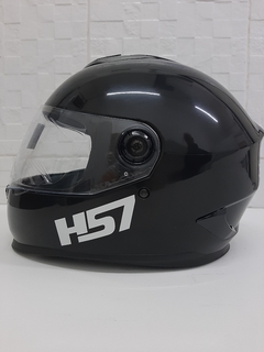 CASCO INTEGRAL HALCON H57 NEGRO BRILLANTE M en internet