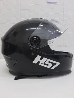 CASCO INTEGRAL HALCON H57 NEGRO BRILLANTE M