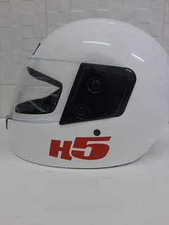 CASCO INTEGRAL HALCON H5 BLANCO BRILLANTE S en internet