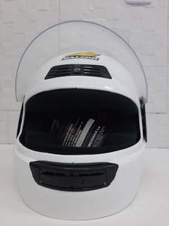 CASCO INTEGRAL HALCON H5 BLANCO BRILLANTE M - comprar online