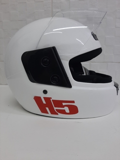 CASCO INTEGRAL HALCON H5 BLANCO BRILLANTE S