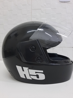 CASCO INTEGRAL HALCON H5 NEGRO BRILLANTE M