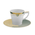 Taza de Café con Platillo - Emerald