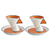 Conjunto 2 Tazas de Café con Platillo - Jazz - comprar online