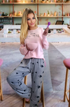 Pijama Inverno Kiss me Lovely - loja online