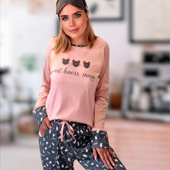 Pijama Inverno Gata Meow - comprar online