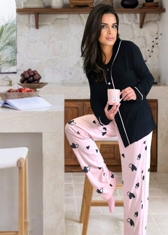Pijama Americano Inverno Paris - comprar online