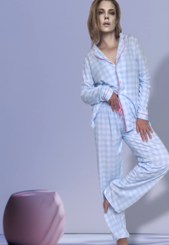 Pijama Americano Inverno Xadrez - Sweet Dreams Comfy