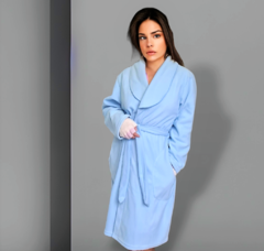 Robe Curto Azul Celeste na internet