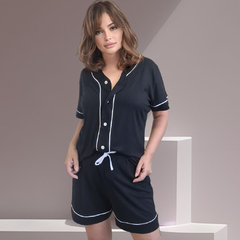 Pijama Americano Preto