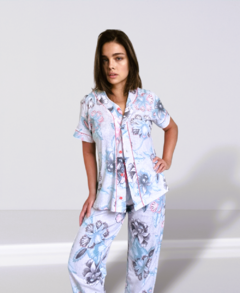 Pijama Americano Floral - Sweet Dreams Comfy