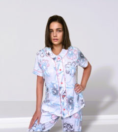 Pijama Americano Floral - comprar online