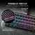 TECLADO CORSAIR K65 RGB MINI 60% MECANICO CHERRY MX SPEED BLACK - comprar online