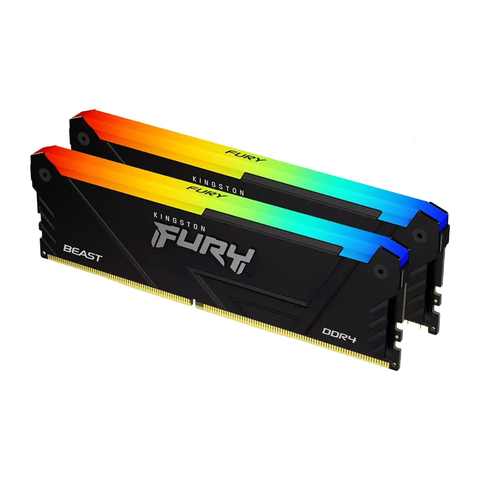 MEMORIA RAM KINGSTON DIMM DDR4 8GB 3600MHZ FURY BEAST RGB