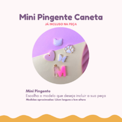 Imagem do Kit Completo - Caneta + Marca Página + Chaveiro