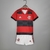 Kit Flamengo I 21/22 - Infantil - Vermelho e Preto