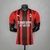 Camisa Milan I 21/22 - Masculino Jogador - Vermelho e Preto