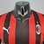 Camisa Milan I 21/22 - Masculino Jogador - Vermelho e Preto na internet