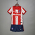 Kit Atlético de Madrid I 21/22 - Infantil - Vermelho e Branco