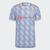 Camisa Manchester United Away 21/22 Torcedor Adidas Feminina - Branco e Azul