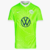 Camisa Wolfsburg Home 21/22 Torcedor Nike Masculina - Verde Limão