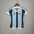 Camisa Grêmio I 21/22 - Feminina Torcedor - Azul, Preto e Branco - comprar online