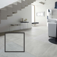 PORCELANATO VITE LISCIO LIGHT GREY 60X60 2DA CAL