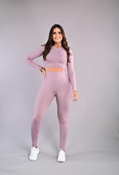 Calça legging casual rosé - comprar online