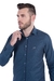 Camisa Slim Fit Argali Kauai ML – Azul Real - comprar online