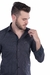 Camisa Slim Fit Argali Kauai ML – Listrado Cinza Way na internet