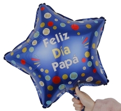 10 globo estrella de 45cm Dia Del Padre